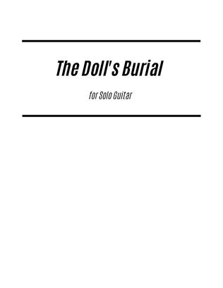 Book cover for The Doll's Burial (for Solo Guitar)