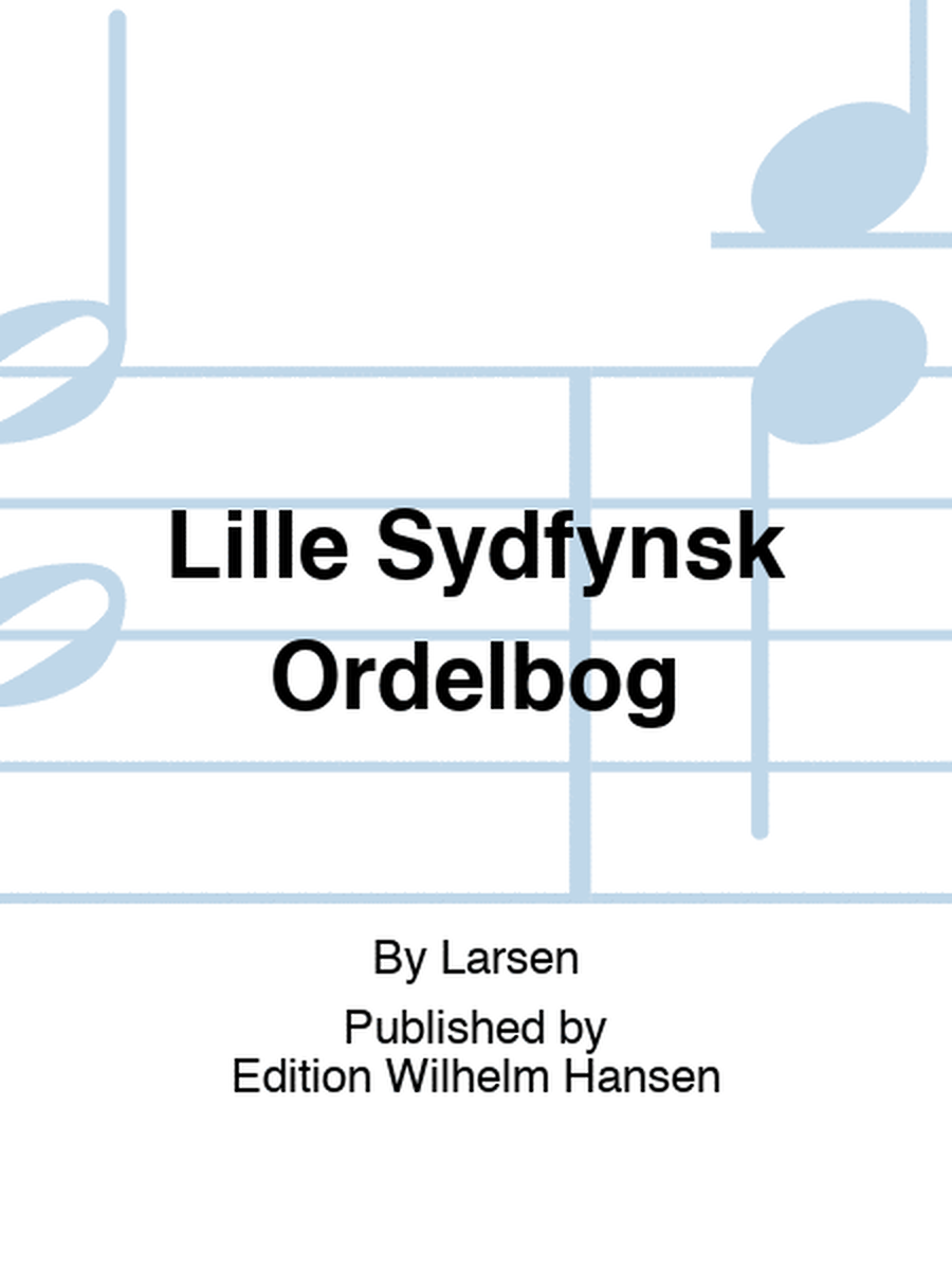 Lille Sydfynsk Ordelbog