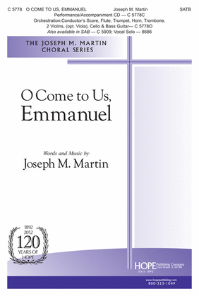 Book cover for O Come to Us, Emmanuel