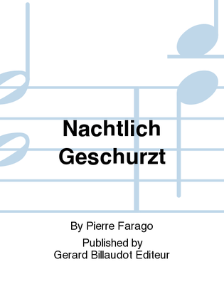 Book cover for Nachtlich Geschurzt
