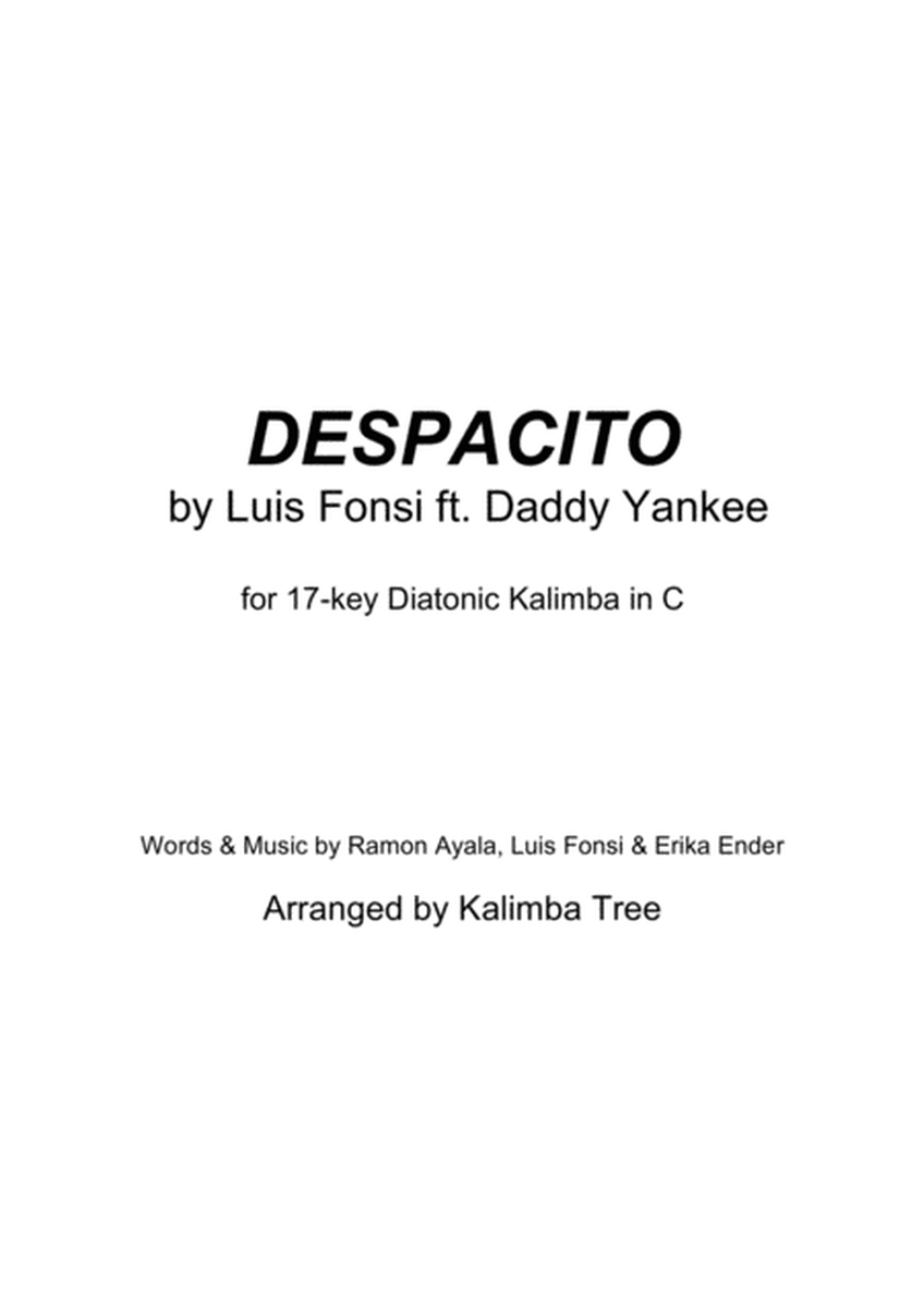 Despacito (Kalimba Tablature)