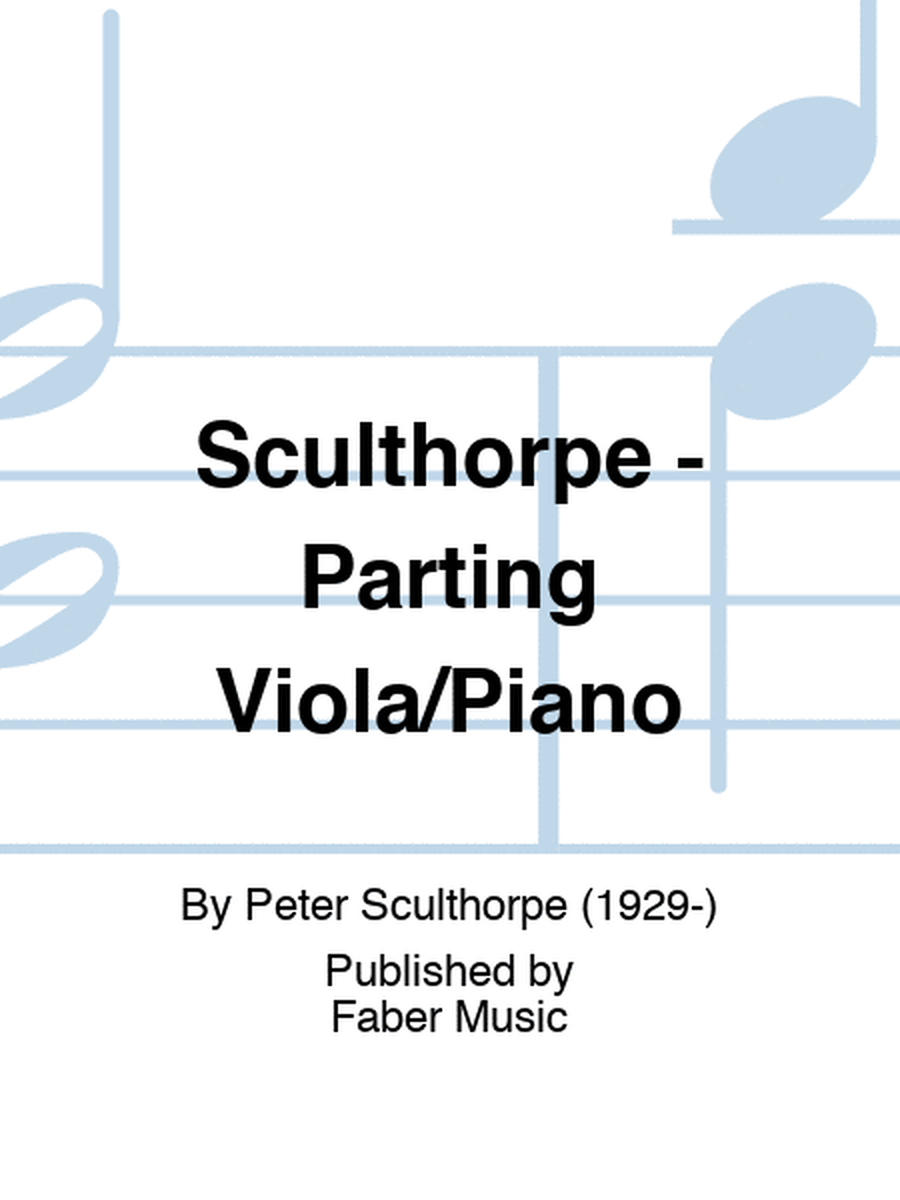 Sculthorpe - Parting Viola/Piano