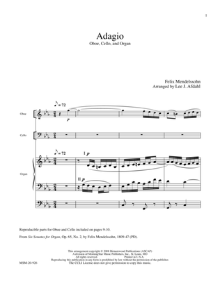 Book cover for Adagio (Downloadable)