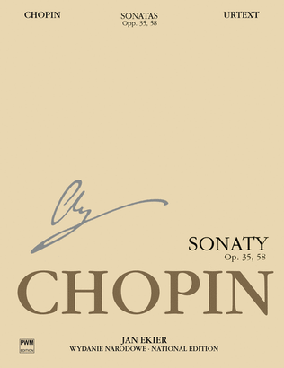 Book cover for Sonatas, WN op. 35, 58 (Urtext)
