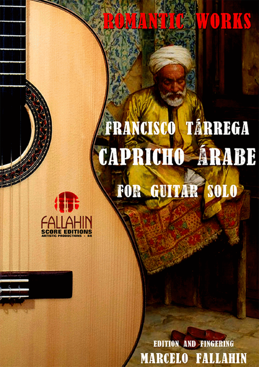 CAPRICHO ÁRABE - FRANCISCO TARREGA - FOR GUITAR SOLO image number null