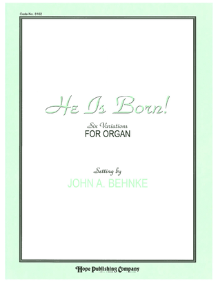 Book cover for He Is Born!