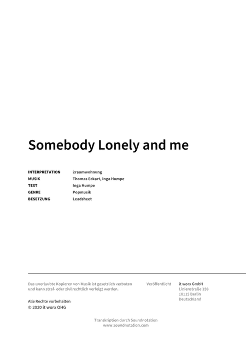 Somebody Lonely and me image number null