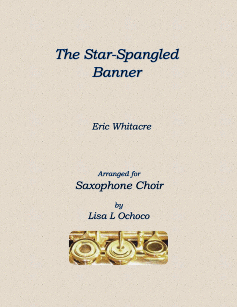 The Star-Spangled Banner for Saxophone Choir image number null