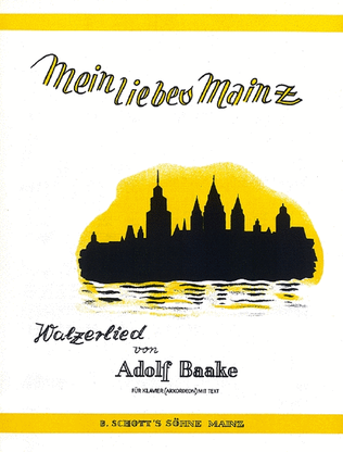Book cover for Mein Liebes Mainz Piano