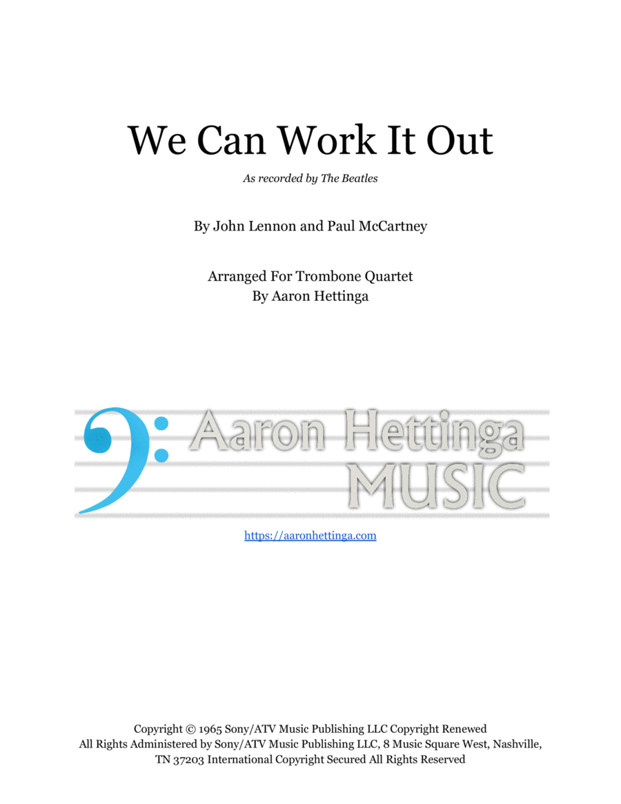 We Can Work It Out image number null