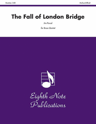 Book cover for The Fall of London Bridge
