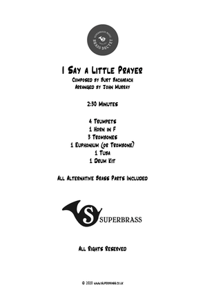 Book cover for I Say A Little Prayer