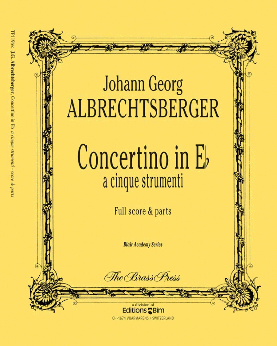 Concertino in Mib a 5 strumenti