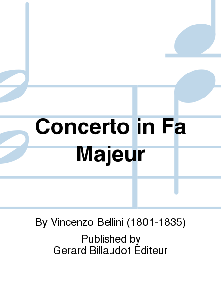 Concerto in Fa Majeur