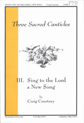 Book cover for Sing to the Lord a New Song