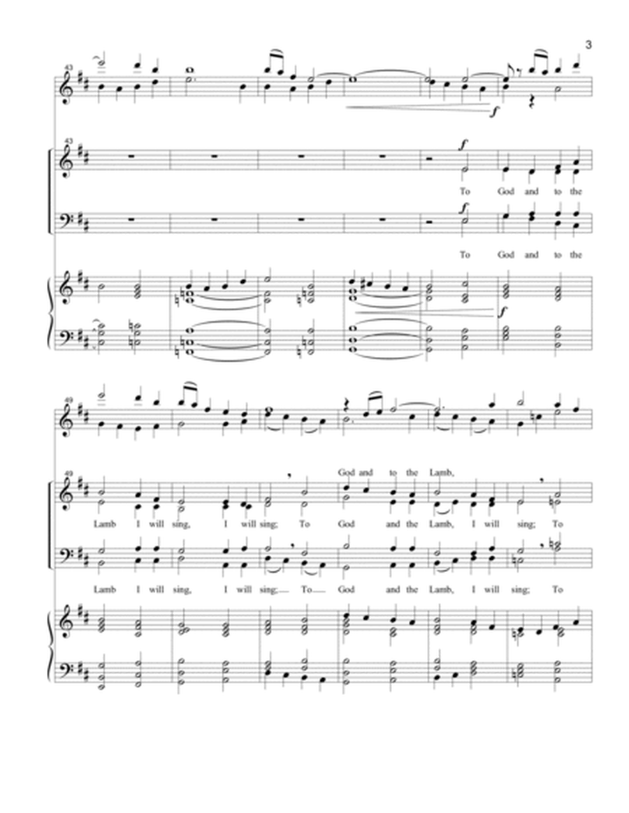 Wondrous Love (SATB - version 3) image number null