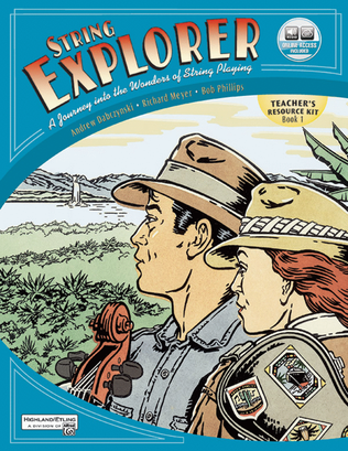 Book cover for String Explorer, Book 1