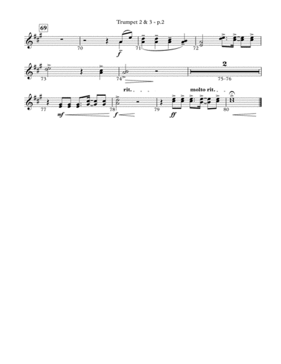 Yours Forevermore - Bb Trumpet 2,3