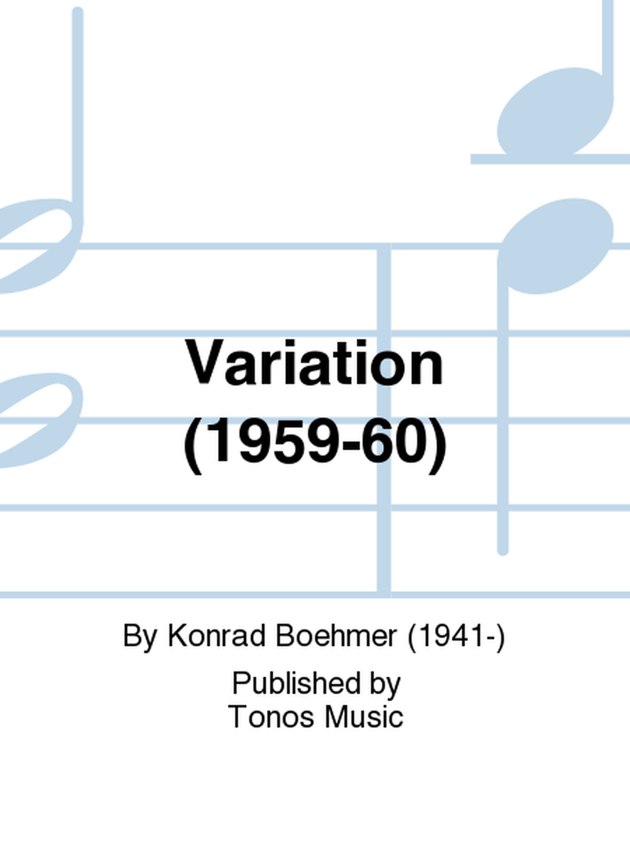 Variation (1959-60)