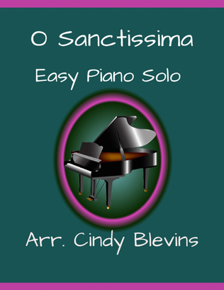 Book cover for O Sanctissima, Easy Piano Solo