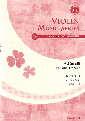 Book cover for La Folia, Op. 5-12