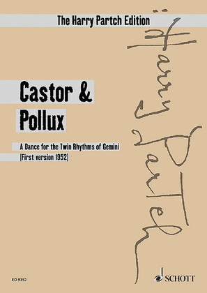 Book cover for Castor & Pollux 6 Dancers and Instrumental Ensemble