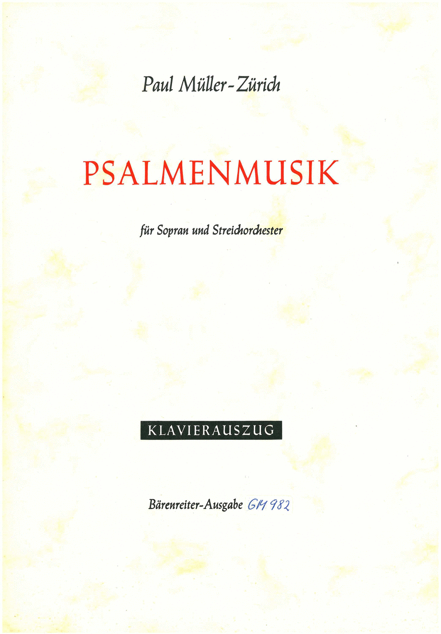 Music of the psalms