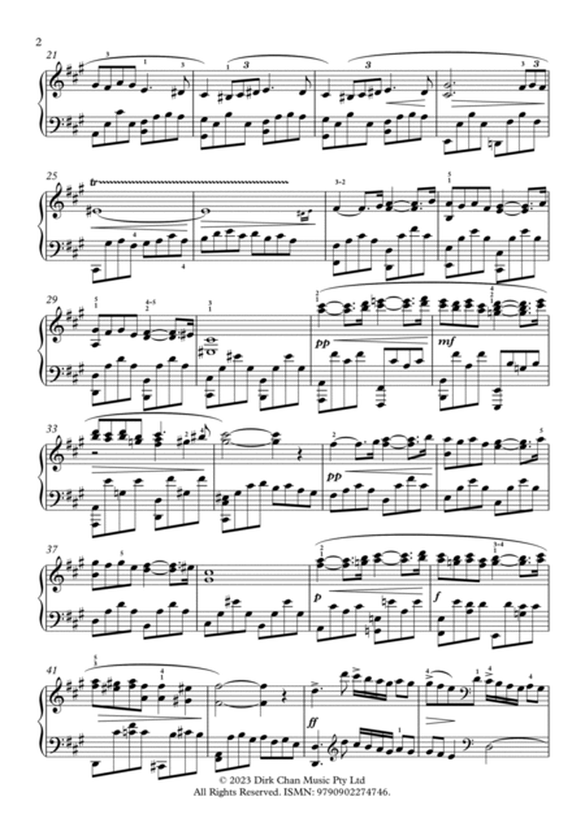 Faure Pavane in F Sharp Minor Op.50 Arranged for Solo Piano