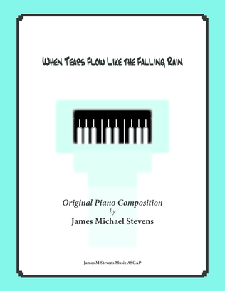 Book cover for When Tears Flow Like The Falling Rain