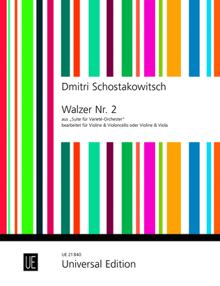 Book cover for Waltz No. 2