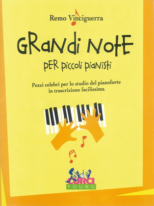 Book cover for Grandi note per piccoli pianisti