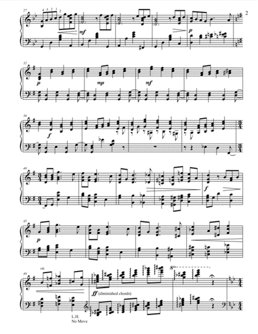 Barcarolle "June" from " The Seasons' for piano solo image number null