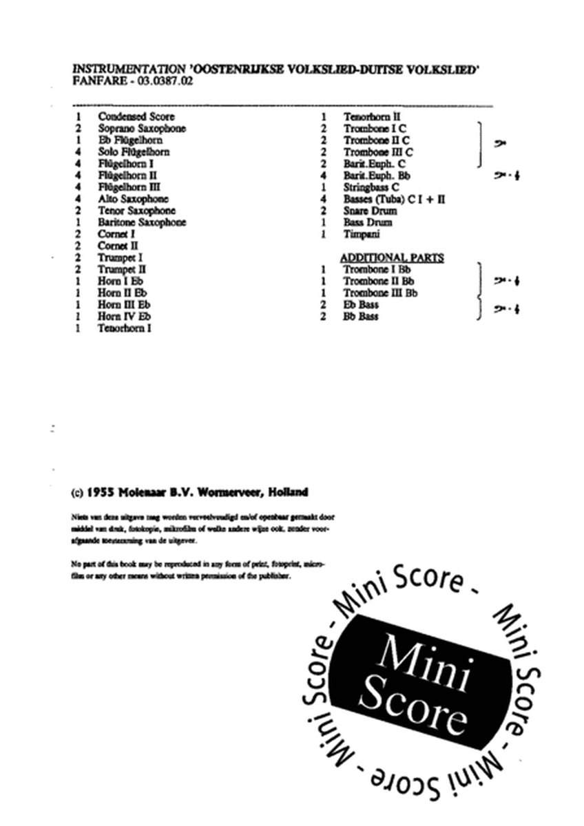 National Anthem of Germany and Austria