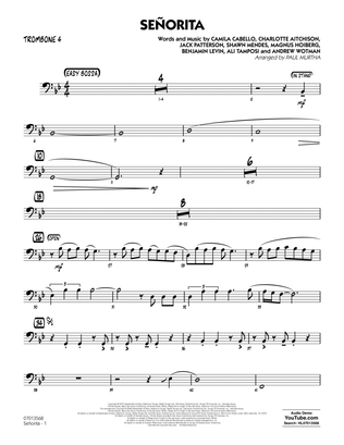 Book cover for Senorita (arr. Paul Murtha) - Trombone 4