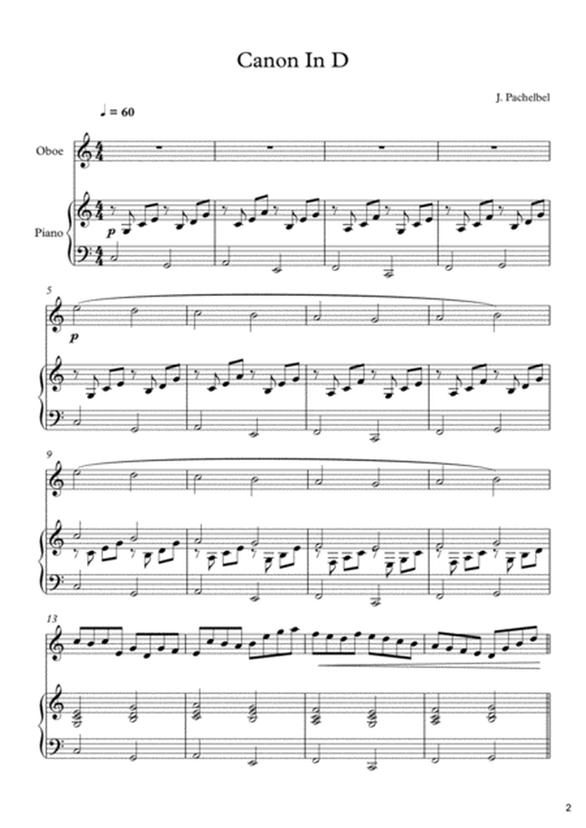 10 Wedding Songs For Oboe & Piano