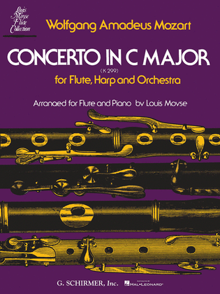 Book cover for Concerto in C Major, K. 299