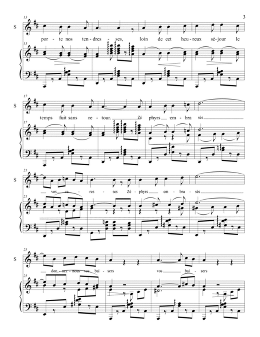 BARCAROLLE From "Les contes d'Hoffmann" - Arr. for Soprano and Piano image number null