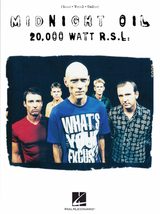 Book cover for Midnight Oil - 20,000 Watt R.S.L.