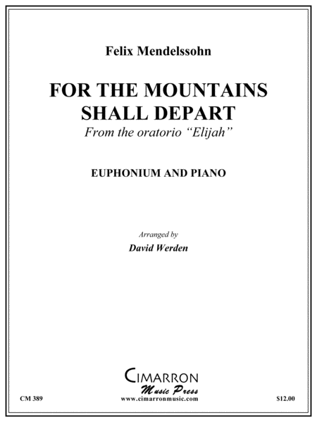 For the Mountains Shall Depart