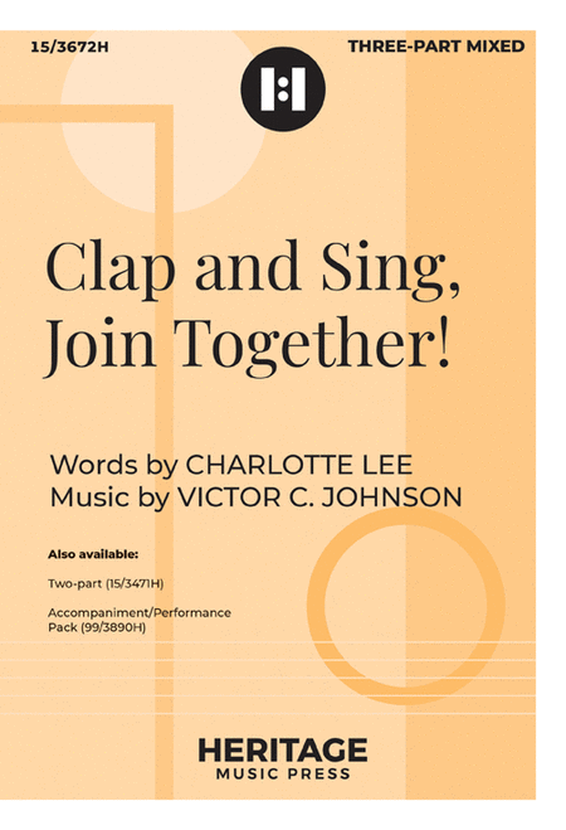 Clap and Sing, Join Together! image number null