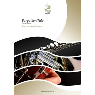 Book cover for Forgotten Tale for 3 oboes & bassoon