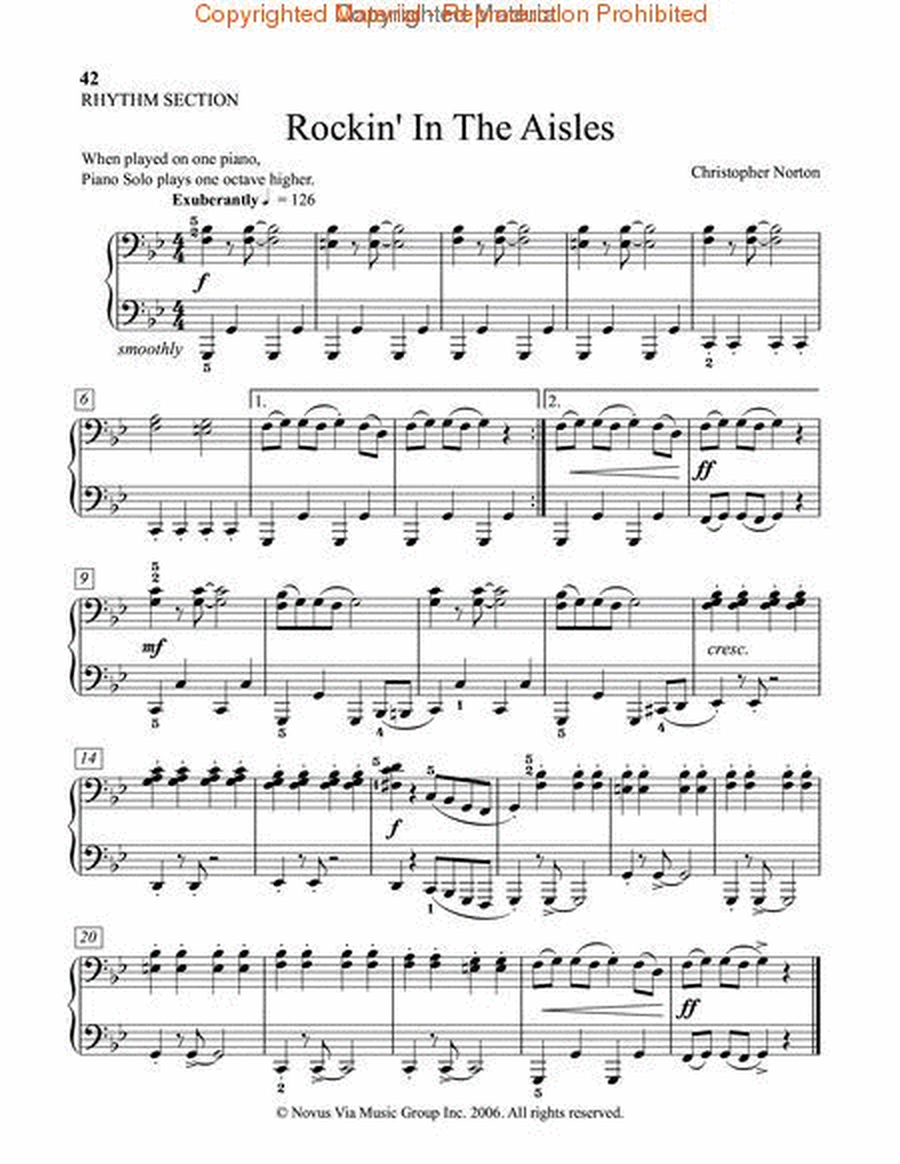 American Popular Piano - Repertoire image number null