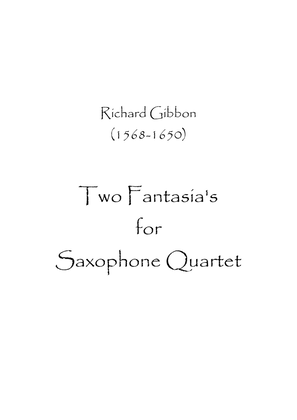 Book cover for Two Fantasias