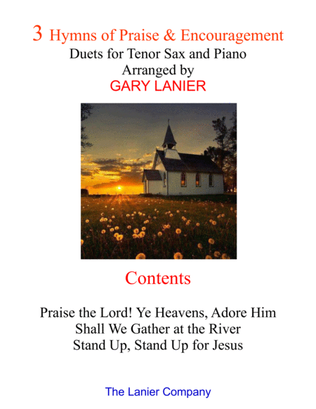 3 Hymns of Praise & Encouragement (Duets for Tenor Sax and Piano)