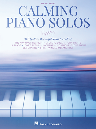 Book cover for Calming Piano Solos