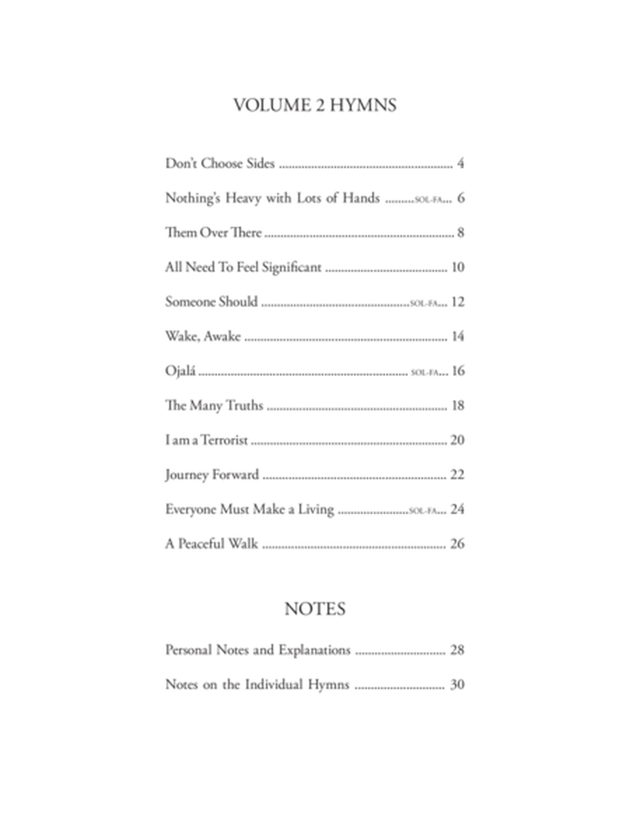 Secular Hymnal 2