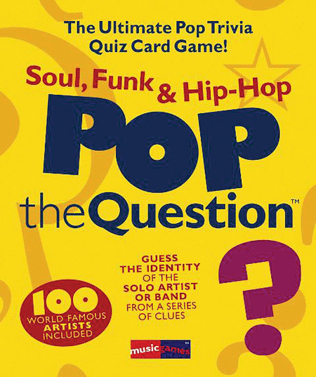Pop The Question Soul, Funk and Hip-Hop (US Edition)