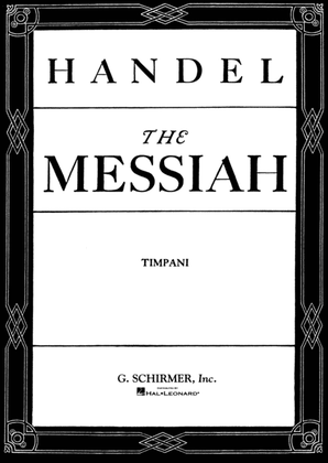 Book cover for Messiah (Oratorio, 1741)