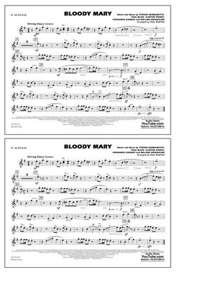 Book cover for Bloody Mary (arr. Paul Murtha) - Eb Alto Sax