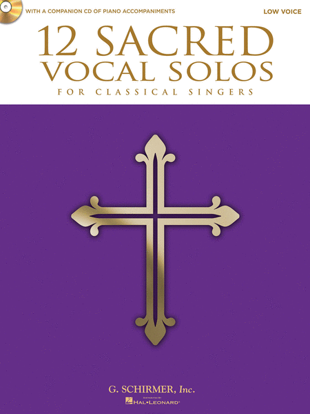 12 Sacred Vocal Solos (Low Voice solo)